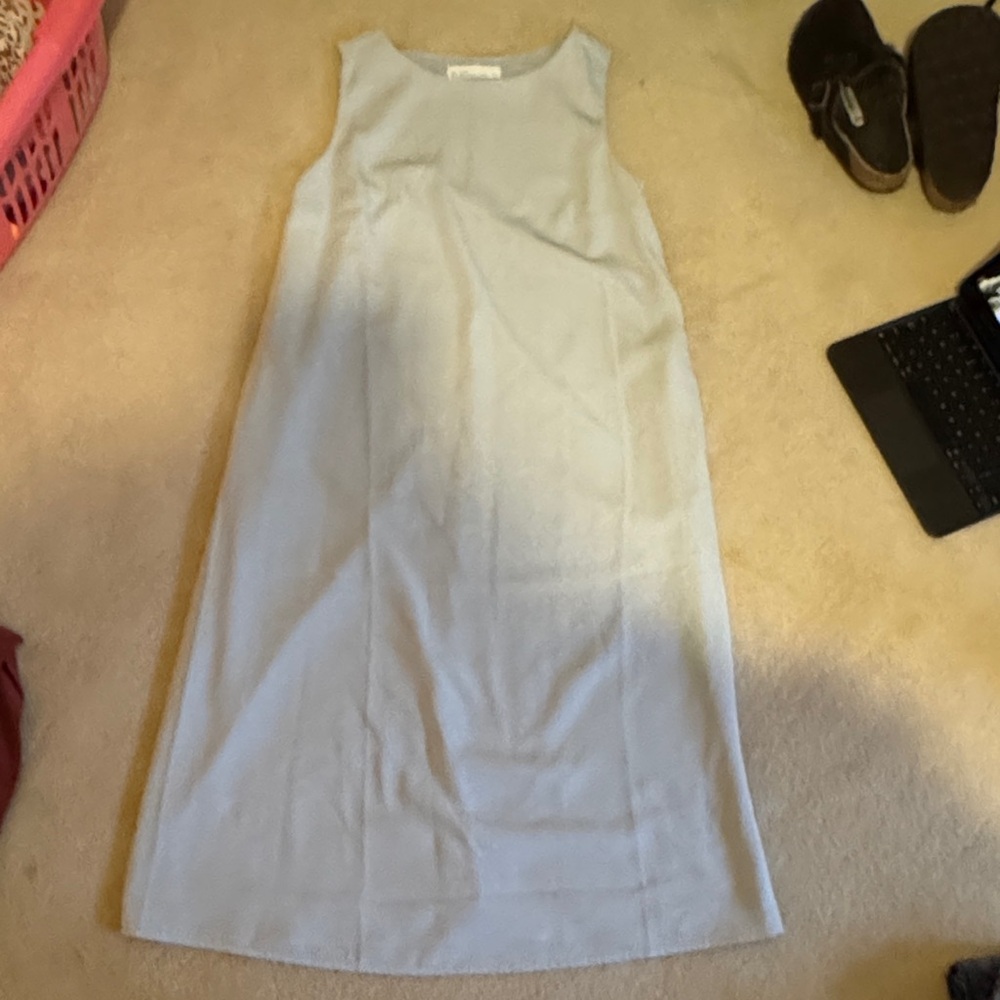 OAK + FORT Light Blue Sleeveless Dress